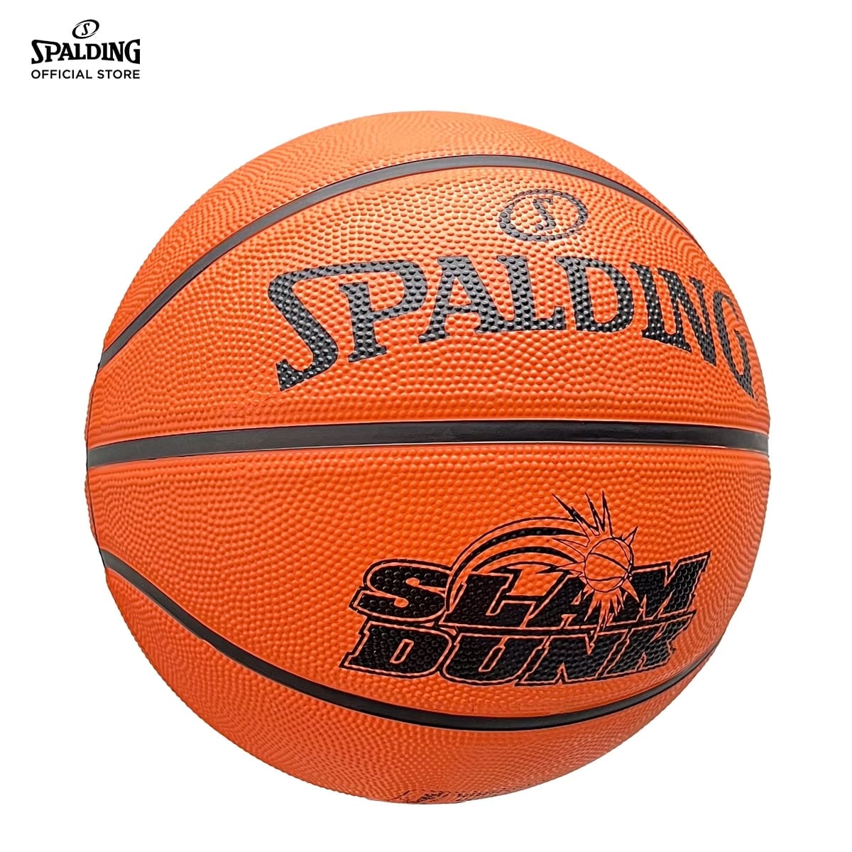 ลูกบาส SPALDING รุ่น SLAM DUNK ลูกบาสเกตบอลยาง เบอร์ 7